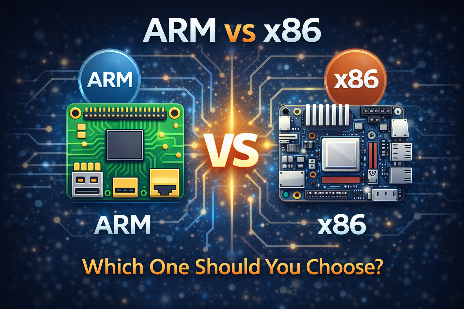 ARM vs x86 Single Board Computers Which One Should You Choose
