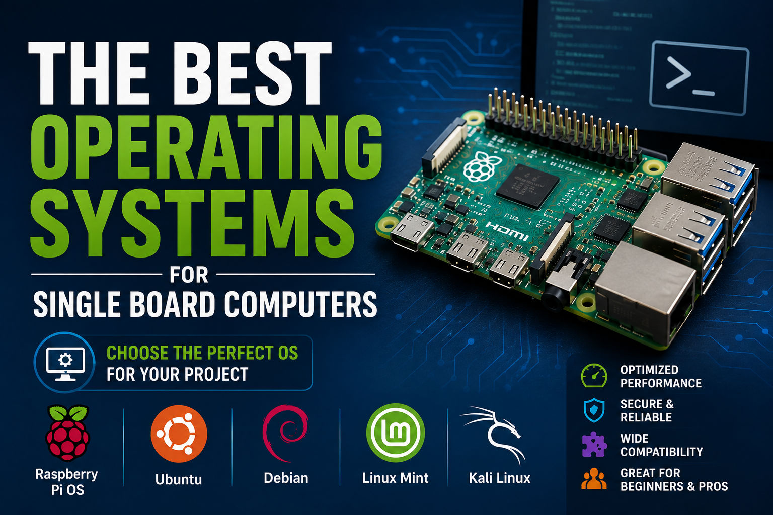 Best Operating Systems for Single Board Computers