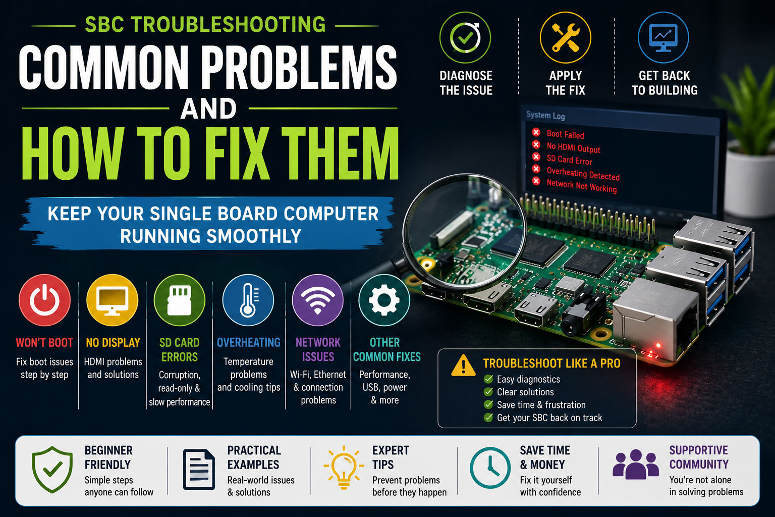 Common Single Board Computer Problems and How to Fix Them