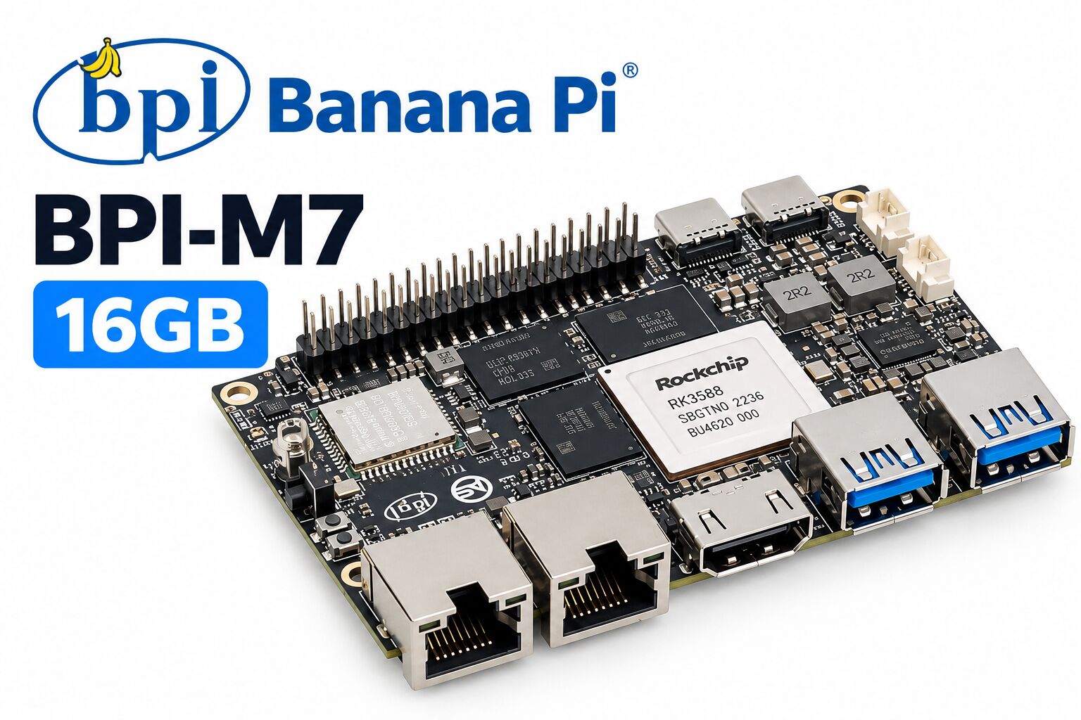Banana Pi BPI-M7 16GB – Single Board Computer (SBC)