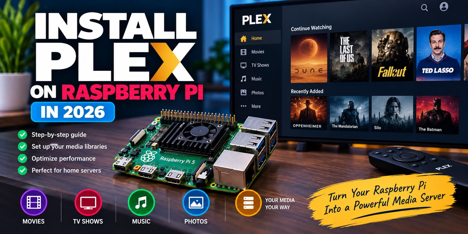 How to Install Plex on Raspberry Pi